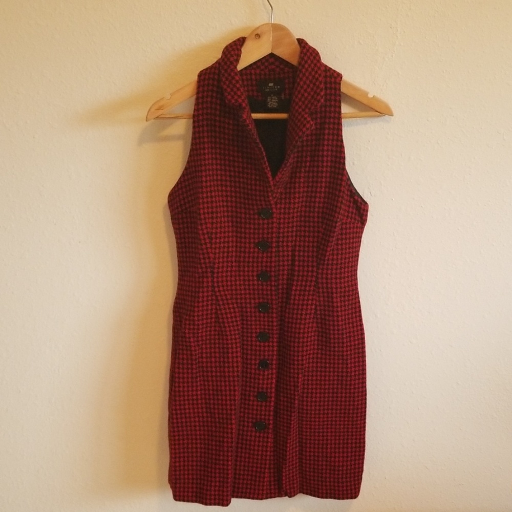 Red Checkered Dress